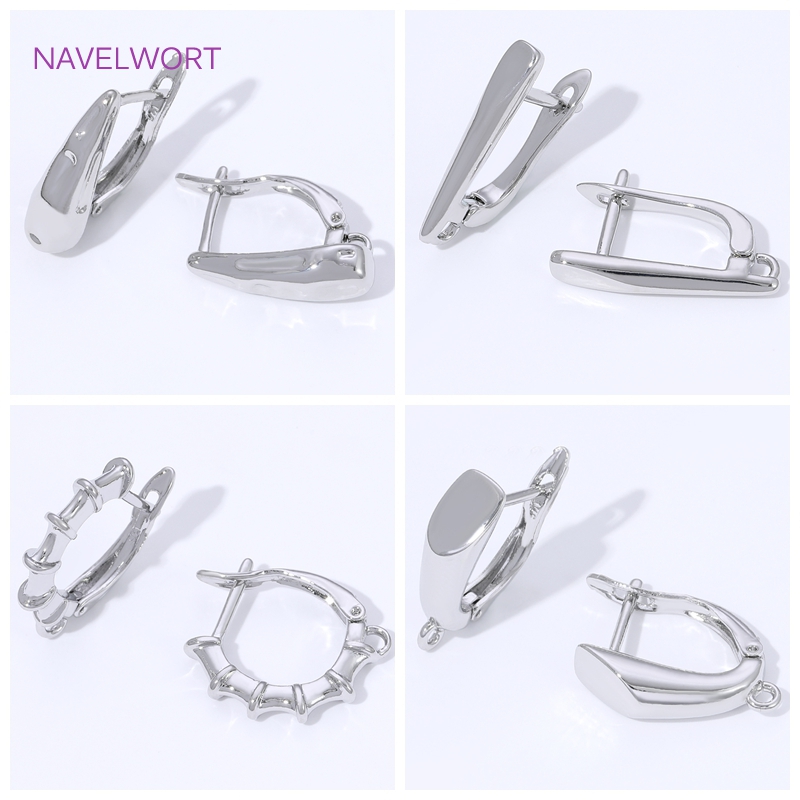 Art Craft Diy - 18K 금도금된 부드러운 귀걸이 고리, 귀걸이