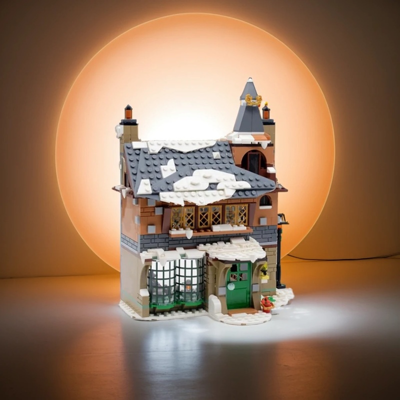 Art Craft Village - 691pcs MOC 겨울 마을 올드 인즈