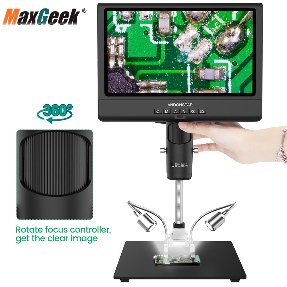 Art Craft Video - Maxgeek Andonstar LCD 스크린 디지털 현미경,