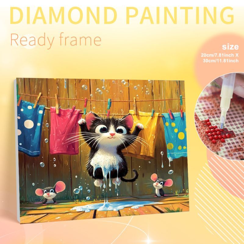 Art Craft Ideas For Adults - 포토커스텀 마우스 5D 다이아몬드 페인팅 키트