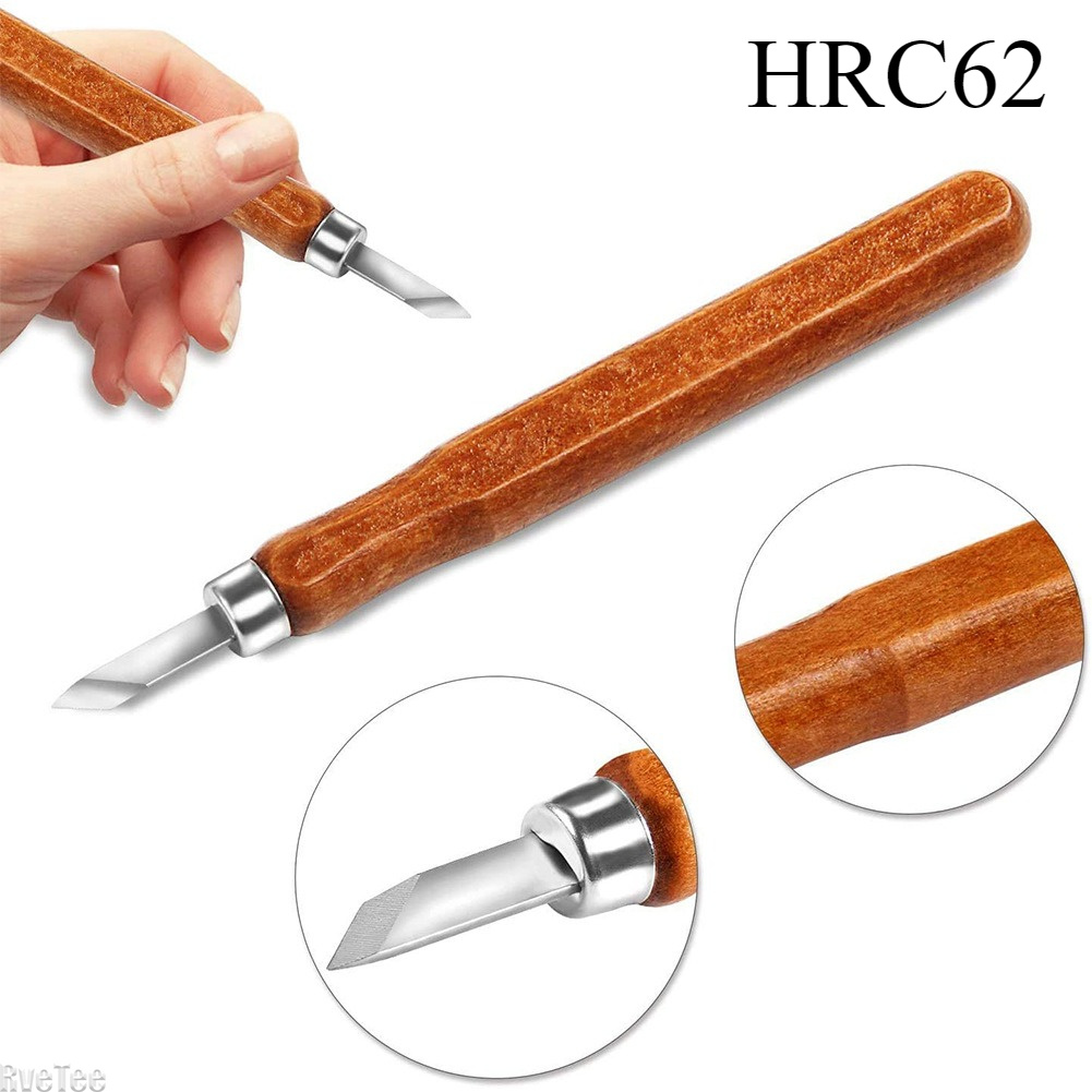 Art Craft Knife - 12Pcs SK2 목공 조각 도구 세트