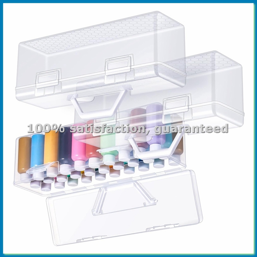 Art Craft Organizer - 2 Fl용 페인트 보관 상자 3개