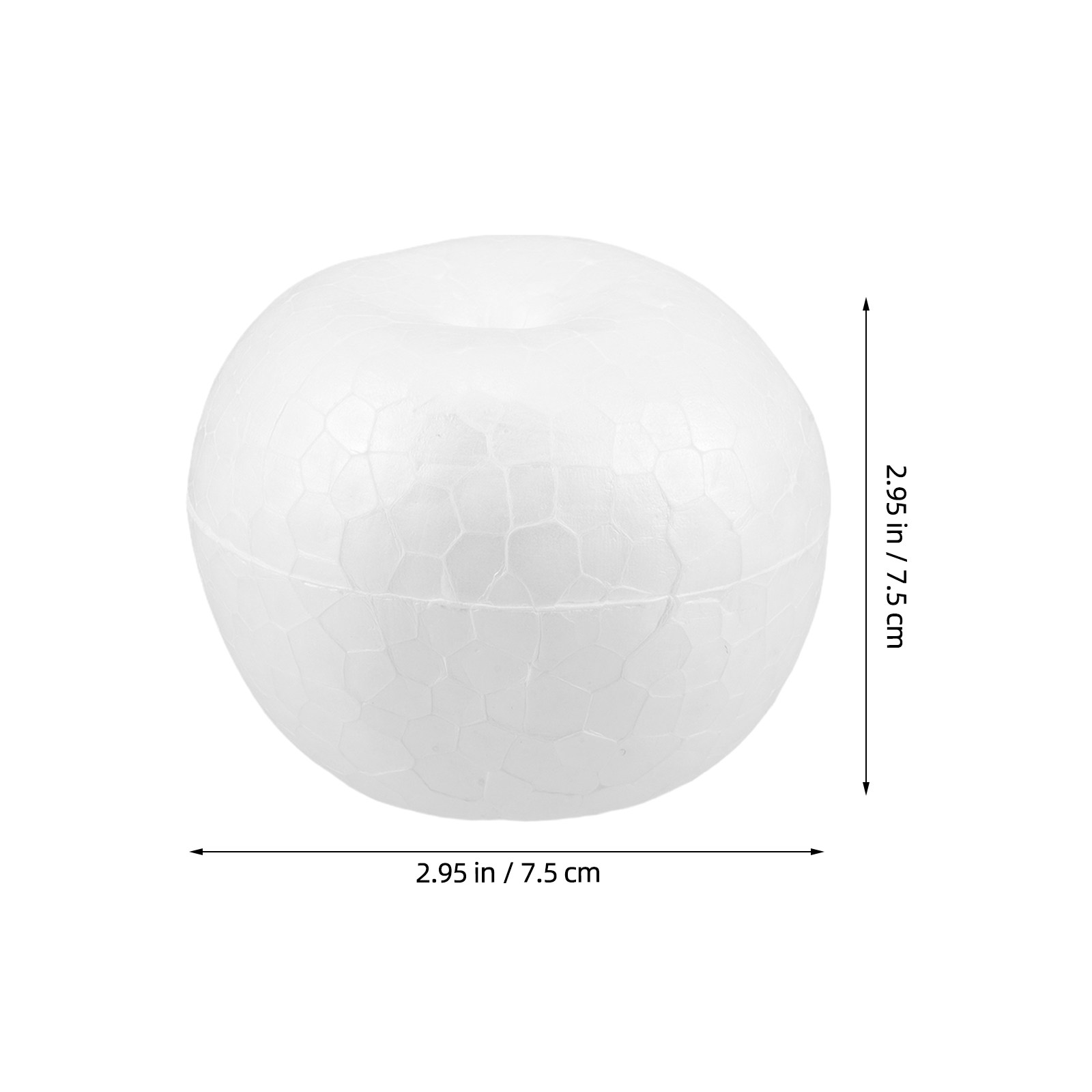 20개입 흰색 0.5cm DIY 크리스마스 장식 공예  - Art Craft Display 리뷰 및 가격