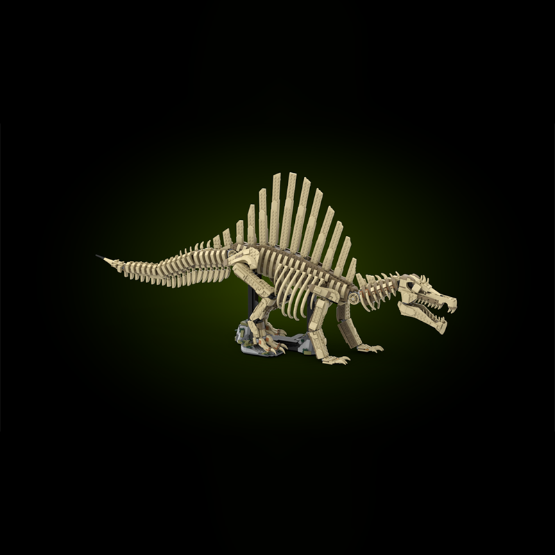 2246피스 MOC 공룡 스피노사우루스 화석 모델 조립 - Art Craft Dinosaurs 리뷰 및 가격
