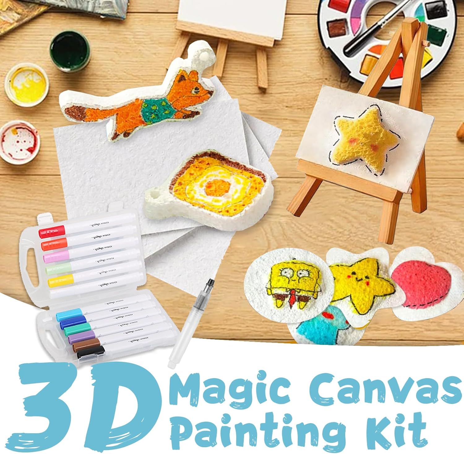 3D 퍼피 폼 텍스처 페인팅 종이 세트 (어린이 DIY - Art Craft With Paper 리뷰 및 가격