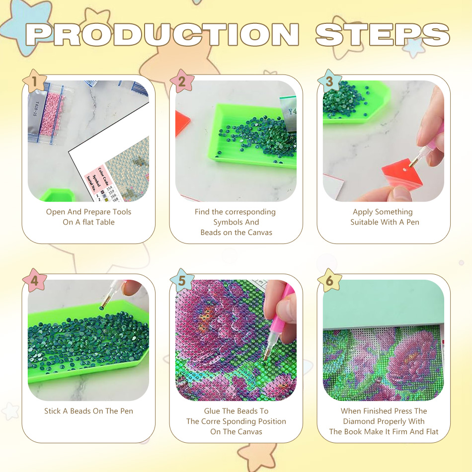 CHENISTORY 꽃 5D 다이아몬드 페인팅 키트 성 - Art Craft Ideas For Adults 리뷰 및 가격