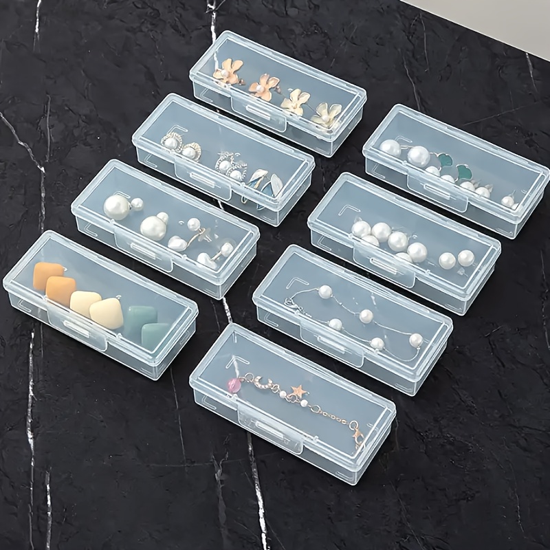 뚜껑이 있는 투명 플라스틱 보관함 12개 |   다용도 - Art Craft Organizer 리뷰 및 가격