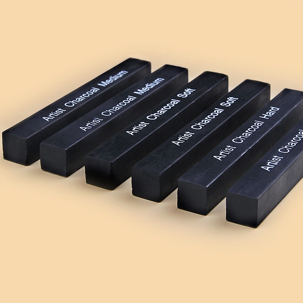 6pcs 스케치 숯 바 세트 아티스트 학생을위한 소프트 - Sketching Charcoal Set 리뷰 및 가격