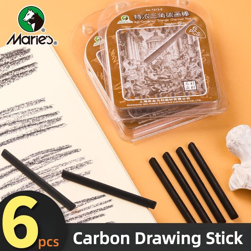 삼각형 숯 드로잉 스틱, 숯 연필 스트립, 숯 연필 세 - Sketching Charcoal Set 리뷰 및 가격