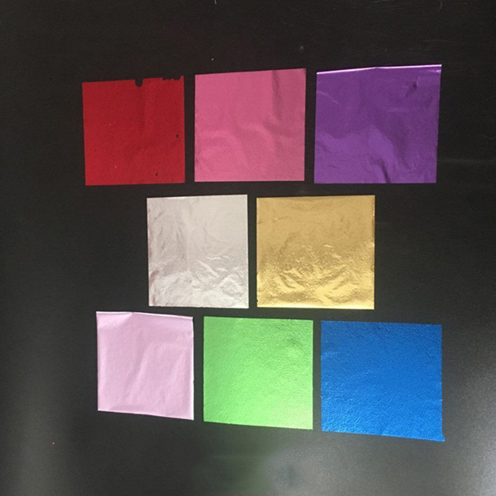 50개입 8x8.5cm 금박 시트 모조 금박지 아트 공 - Art Craft With Paper 리뷰 및 가격