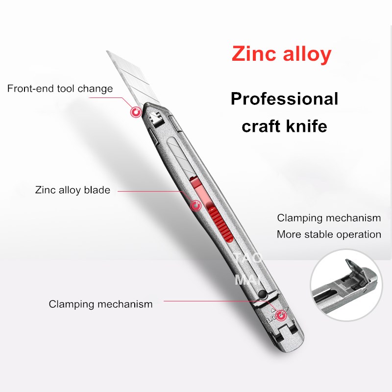 아연 합금 유틸리티 나이프 가죽 절단 조각 풀기 다기능 - Art Craft Knife 리뷰 및 가격