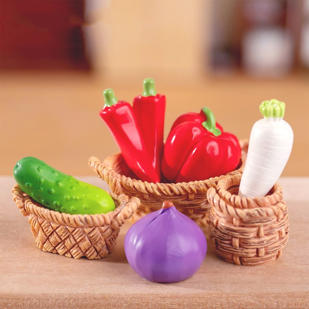 귀여운 야채 인형 미니어처, 미니 수공예 시뮬레이션 야 - Art Craft Vegetables 리뷰 및 가격