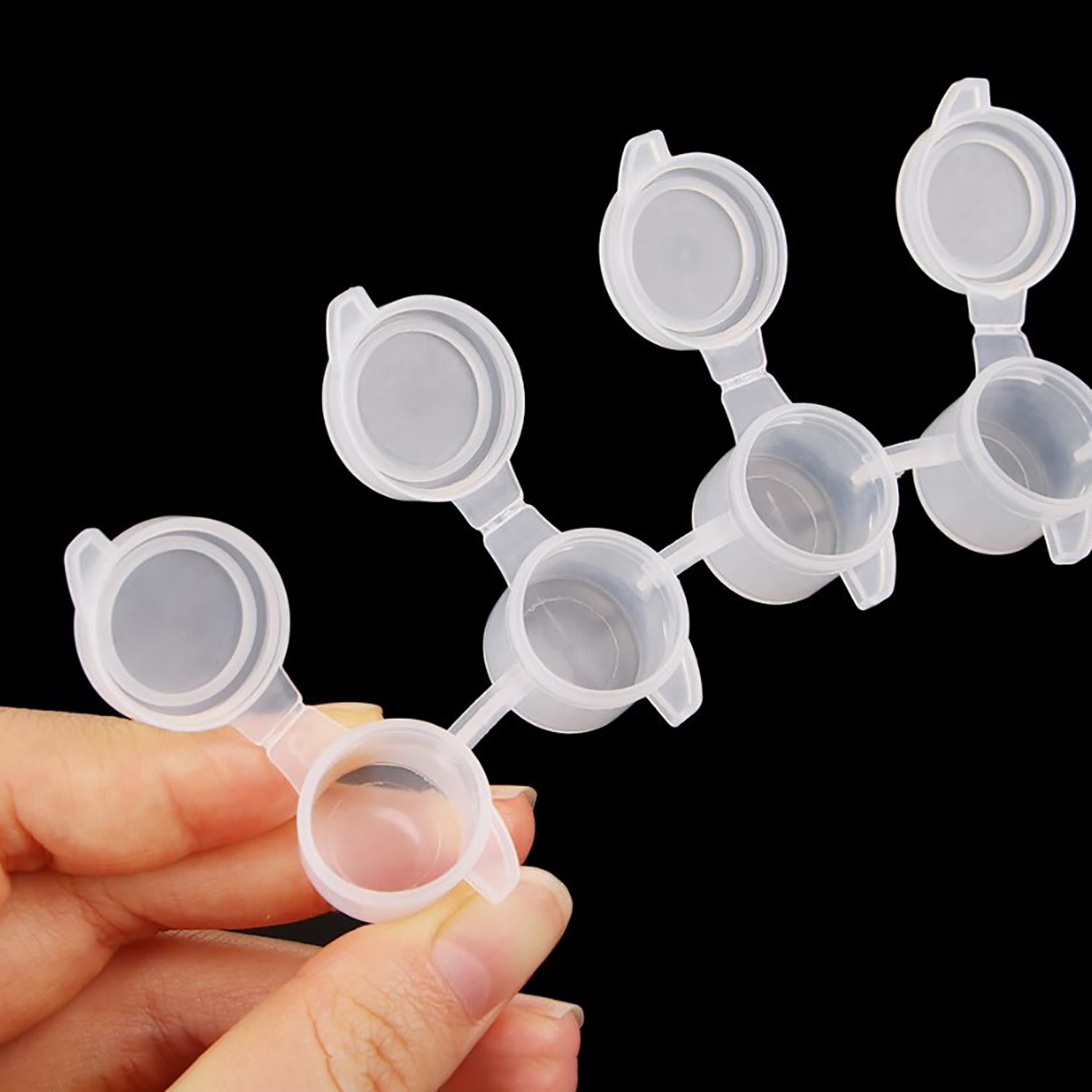 10 스트립 60 냄비 빈 페인트 스트립 미니 페인트  - Art Craft Organizer 리뷰 및 가격