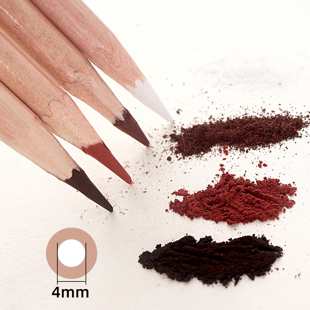 4Pcs 전문 스케치 숯 연필 세트 컬러 소프트 파스텔 - Sketching Charcoal Set 리뷰 및 가격