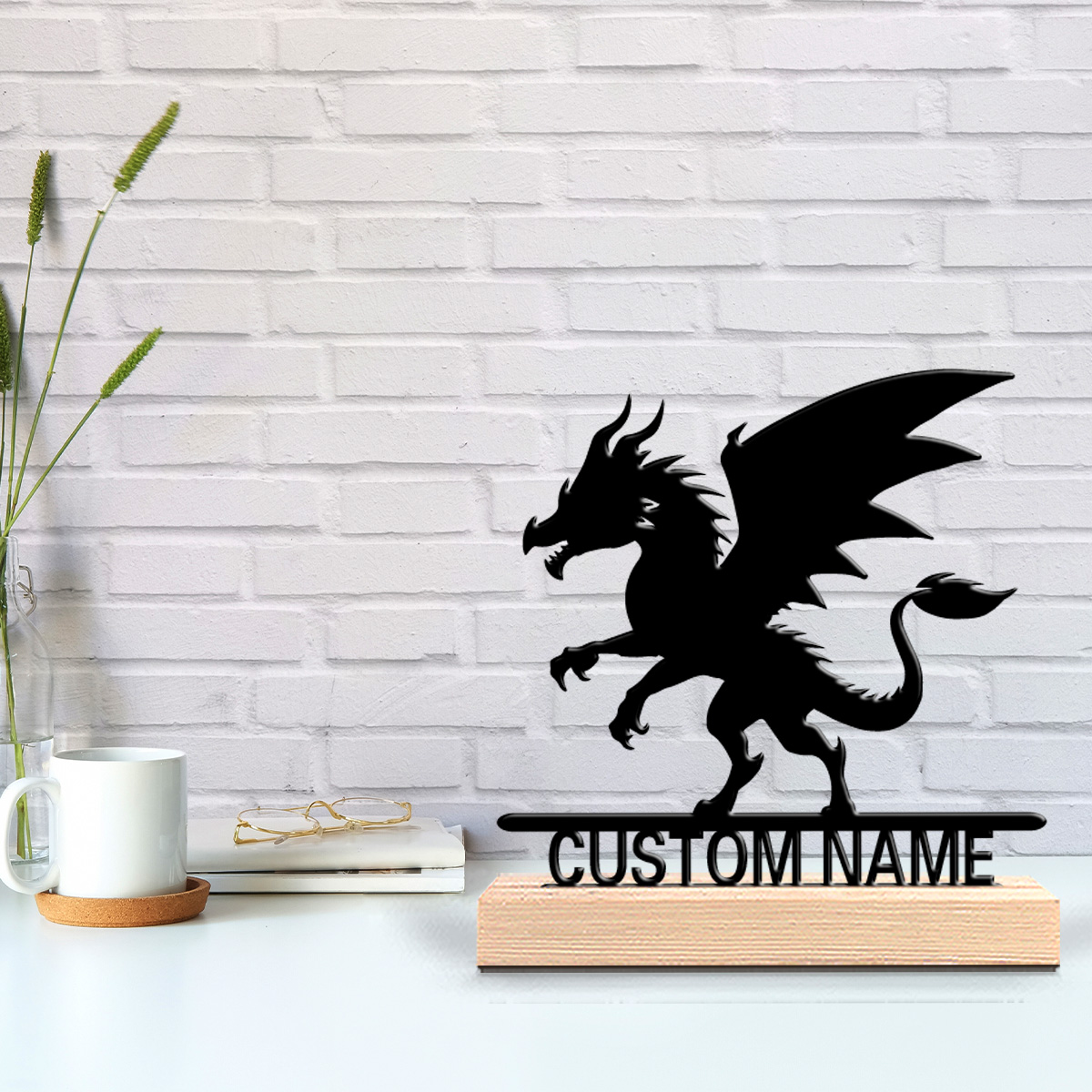 1개 공룡 모양 맞춤형 문자 금속 조각상 철제 장식품  - Art Craft Dinosaurs 리뷰 및 가격