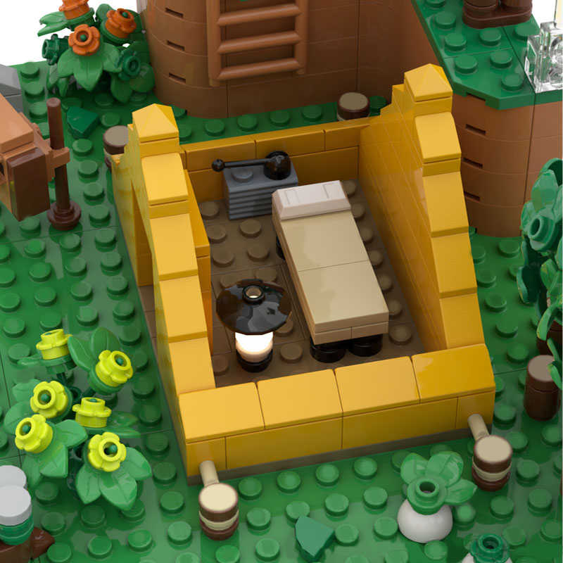 909pcs MOC 동물 교차로 마을 주민 텐트 모델  - Art Craft Village 리뷰 및 가격