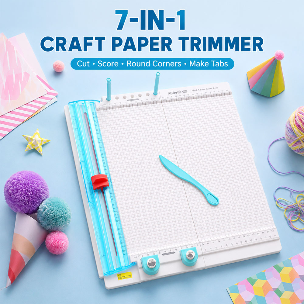 7-in-1 종이 트리머 및 스코어링 보드, 10장용  - Art Craft With Paper 리뷰 및 가격