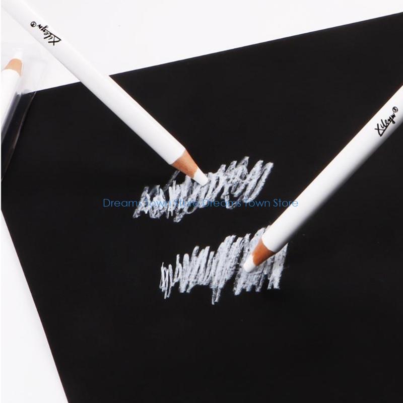 HX6A 6pcs 휴대용 프로 아티스트 흰색 숯 연필  - Sketching Charcoal Set 리뷰 및 가격
