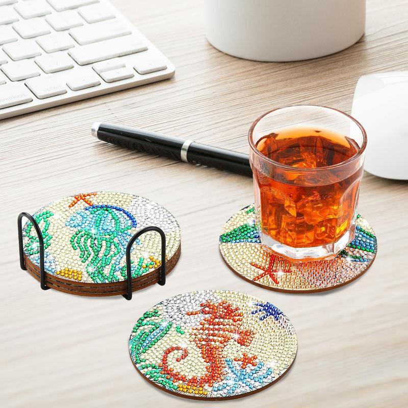 보석 아트 컵 받침 공예 키트 그림 아트 보석 컵 받침 - Eco Art Craft 리뷰 및 가격