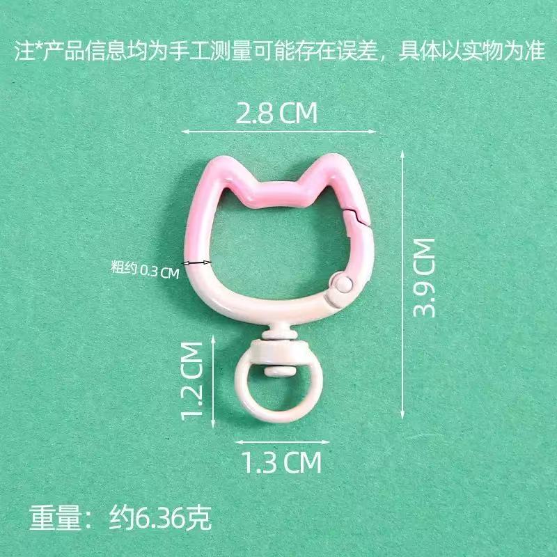 5-10PCS 그라디언트 귀여운 고양이 걸쇠 개방형 커 - Art Craft Diy 리뷰 및 가격